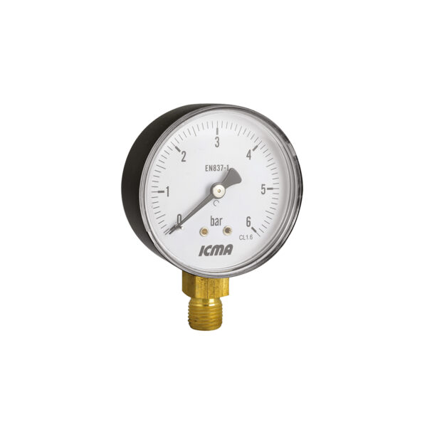 Gauge radial connection