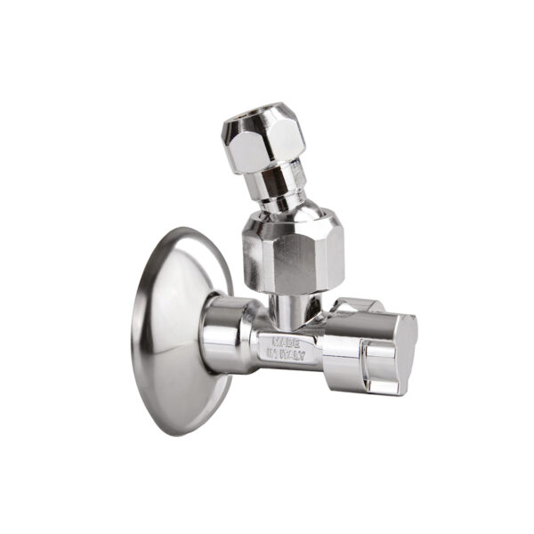 Under-sink regulating valves